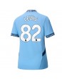 Manchester City Rico Lewis #82 Hjemmedrakt Dame 2024-25 Korte ermer